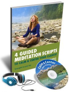 5 Minute Guided Meditation Script in this KIT to Find Calm