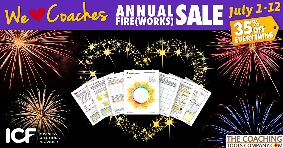 Tools on background of Fireworks - for 11th Annual Sale
