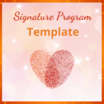 Cindy Signature Program Template Image 