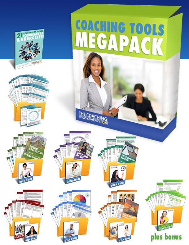 Coaching Tools Megapack - Box with 8 Coaching Toolkits