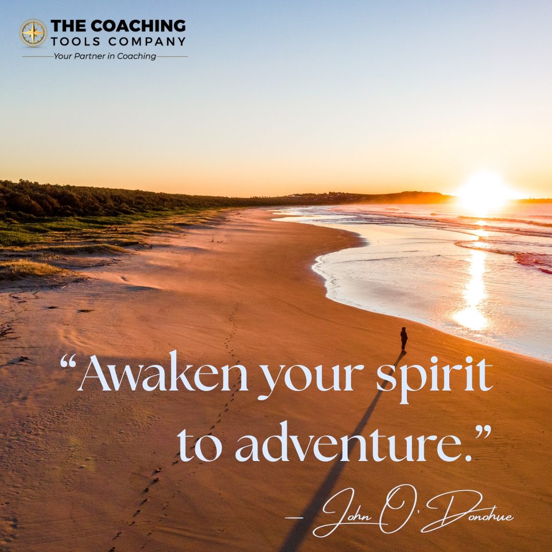 Australian beach sunrise symbolising new beginnings and adventure for coaches